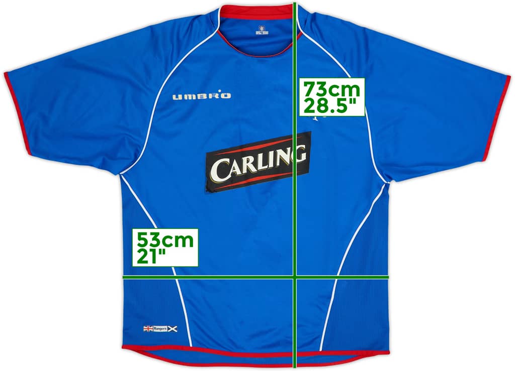 2005-06 Rangers Home Shirt - 4/10 - (L)