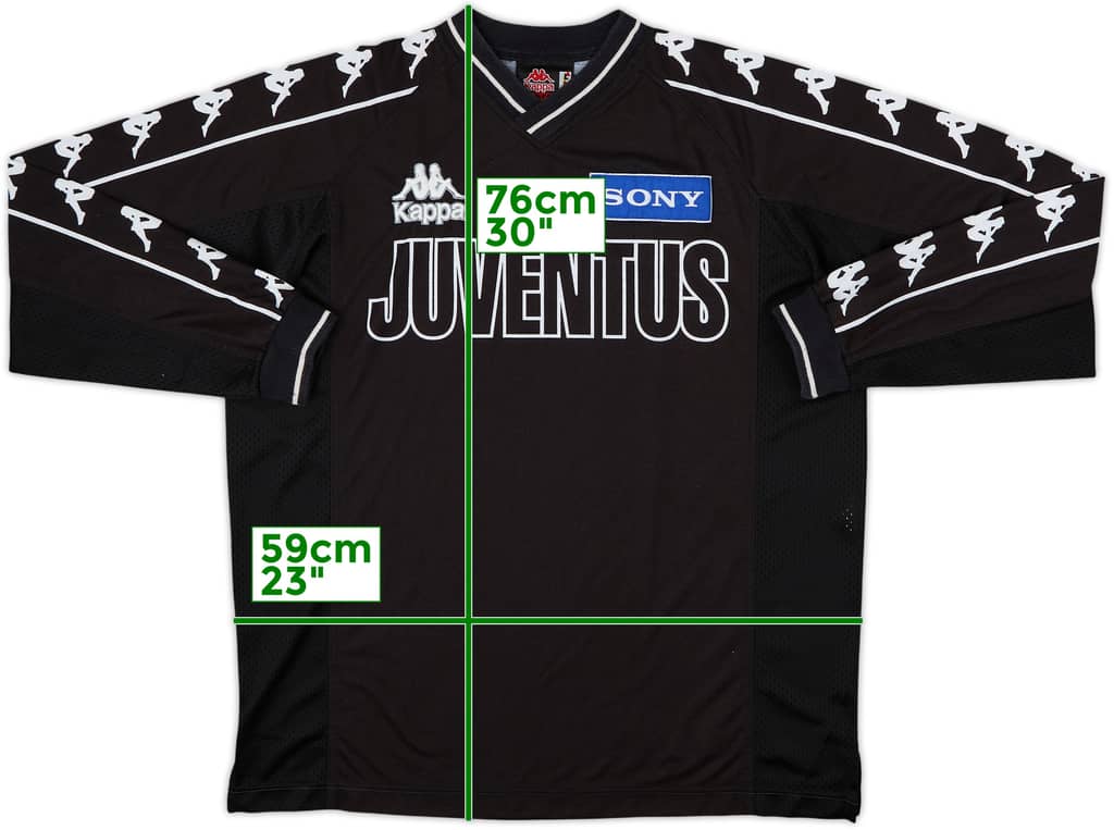 Camiseta Kappa de entrenamiento L/S del Juventus 1997-98 - 8/10 - (L)