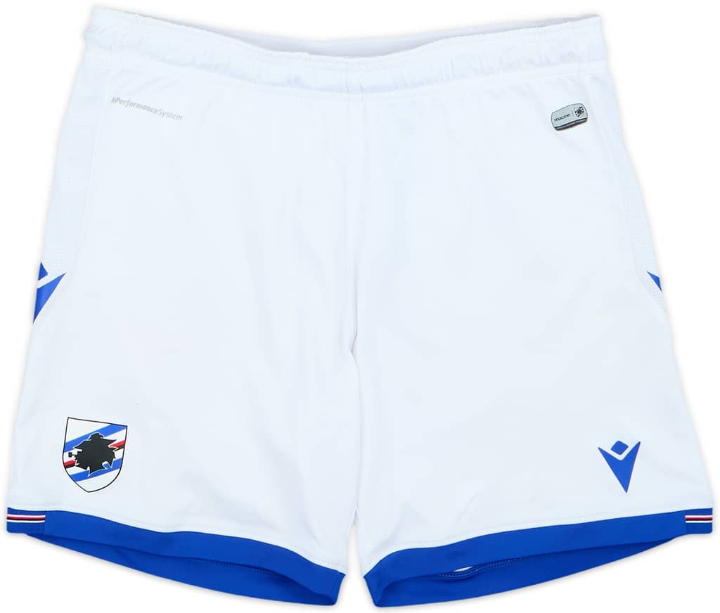 2020-21 Sampdoria Macron Training Shorts - 5/10 - (L.Boys)
