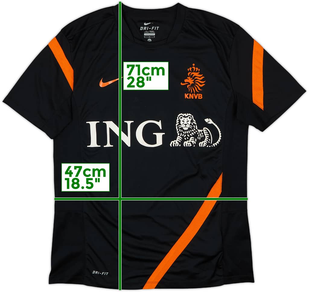 2012-13 Netherlands Nike Training Shirt - 6/10 - (M)
