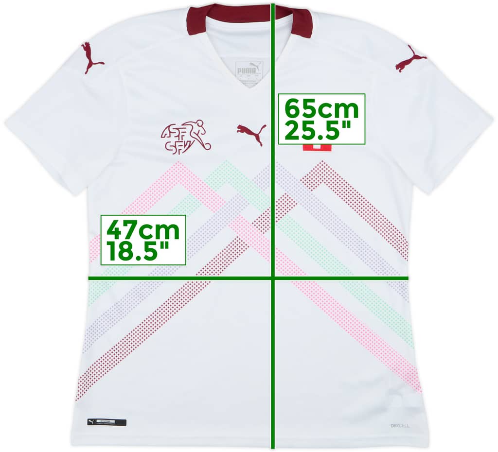 2020-21 Switzerland Away Shirt - 10/10 - (L)