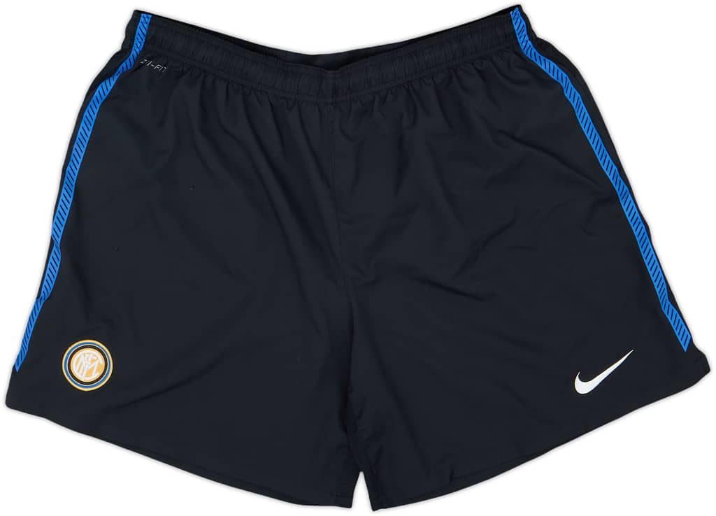 2010-11 Inter Milan Home Shorts - 5/10 - (XL)