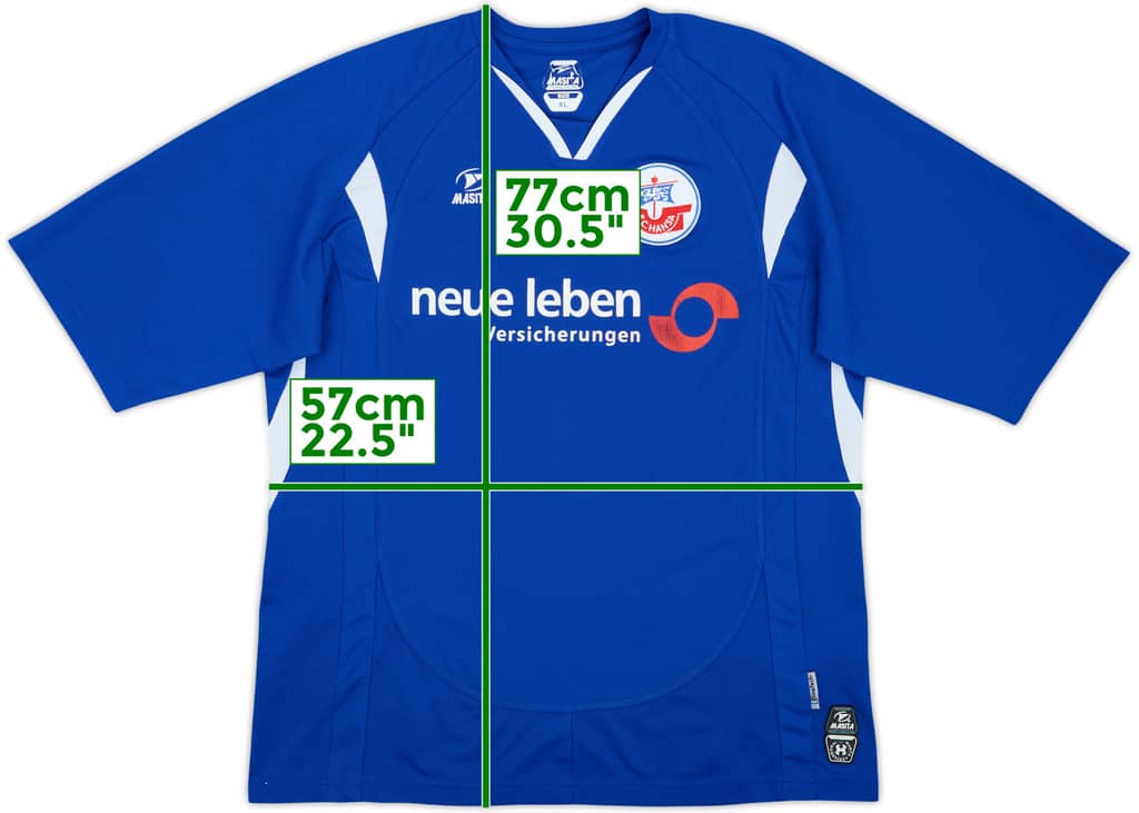 2006-07 Hansa Rostock Home Shirt - 8/10 - (XL)