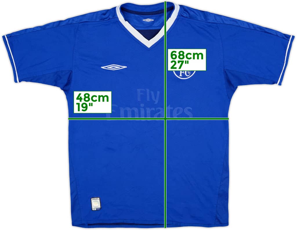 2003-05 Chelsea Home Shirt - 4/10 - (S)