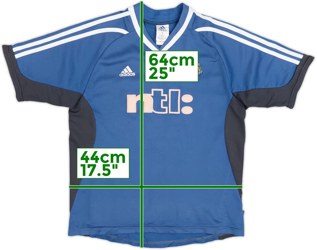 2001-02 Newcastle Away Shirt - 8/10 - (Y)