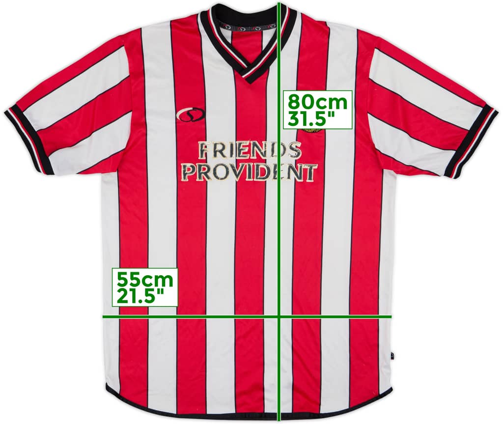 2001-03 Southampton Home Shirt - 5/10 - (L)