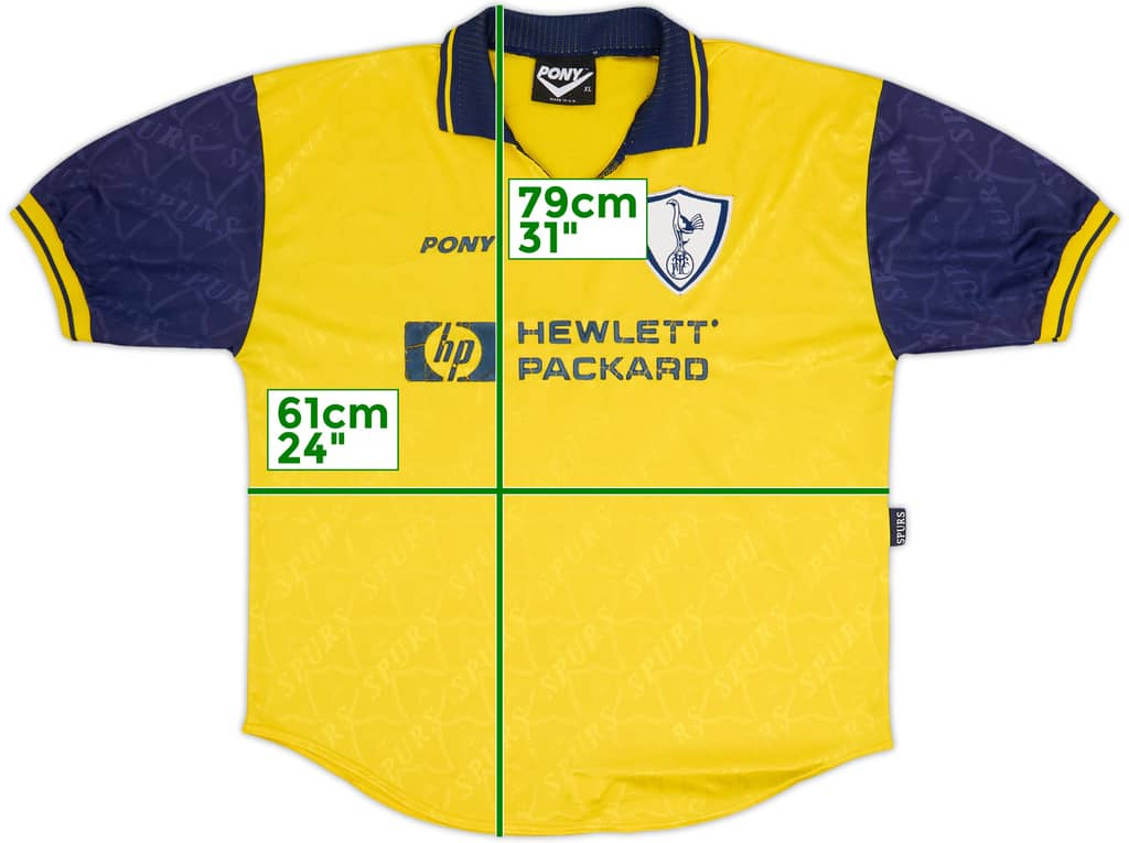 1995-97 Tottenham Third Shirt - 5/10 - (XL)