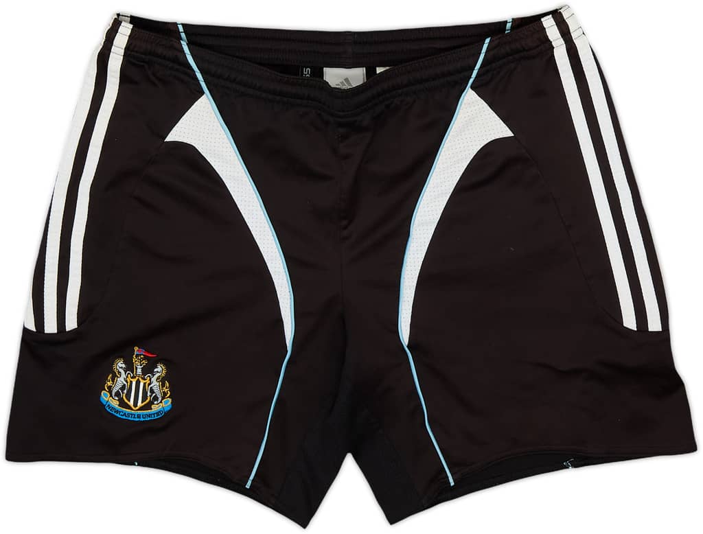 2007-09 Newcastle Home Shorts - 8/10 - (L.Boys)