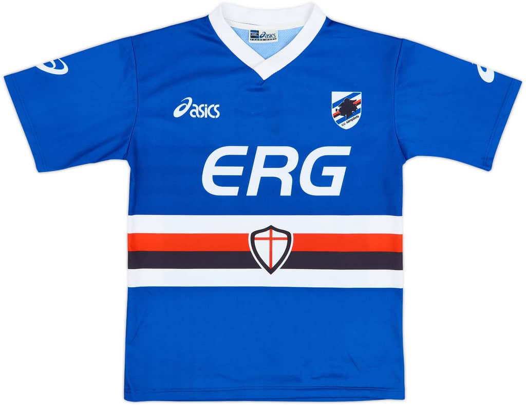 2003-04 Sampdoria Basic Home Shirt - 8/10 - (S)