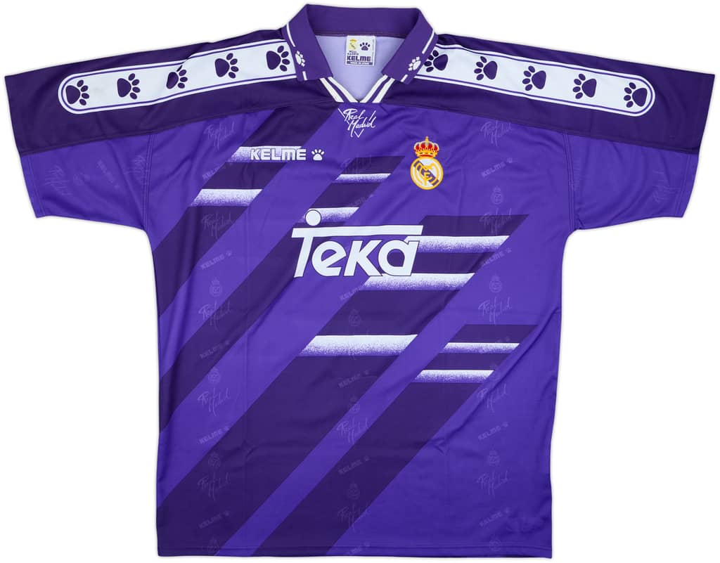 1994-96 Real Madrid Away Shirt - 8/10 - (XXL)