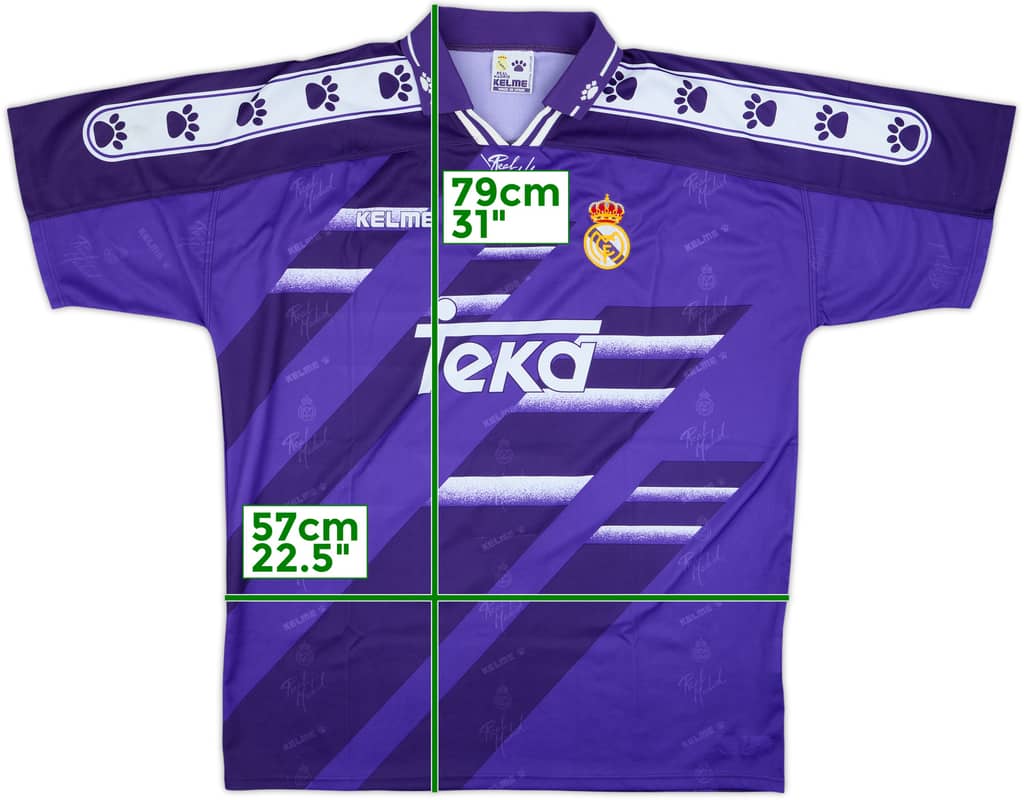 1994-96 Real Madrid Away Shirt - 8/10 - (XXL)