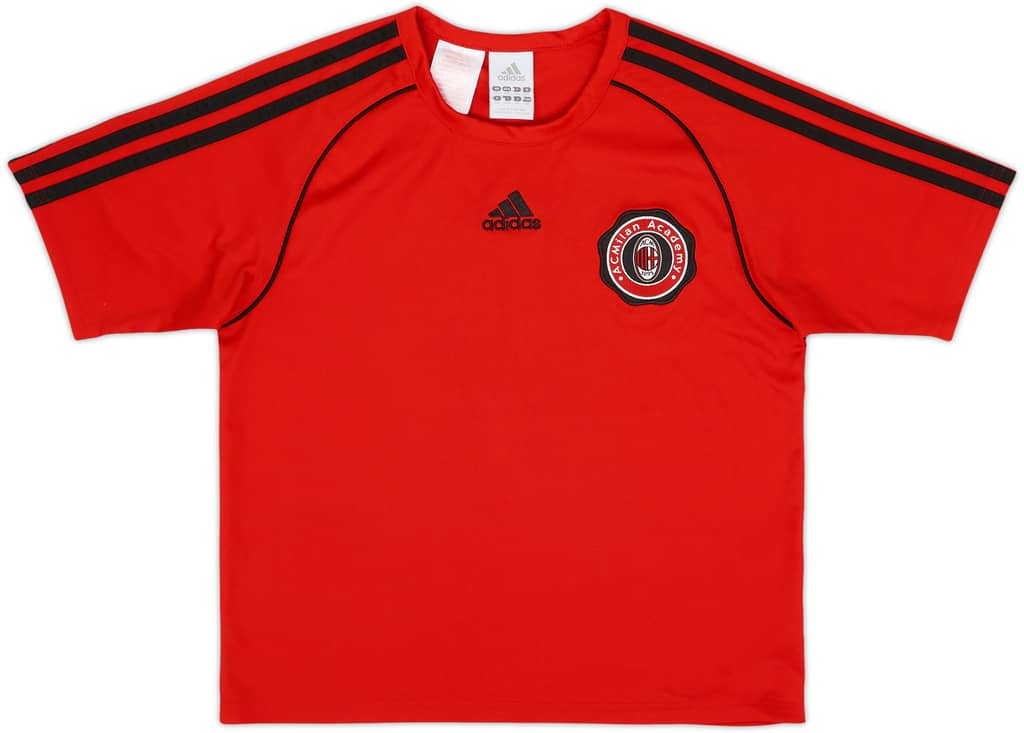 2006-07 AC Milan Academy adidas Training Shirt - 10/10 - (M.Boys)