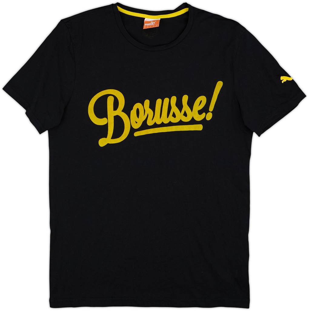 2011-12 Borussia Dortmund Puma Cotton Tee - 8/10 - (M)