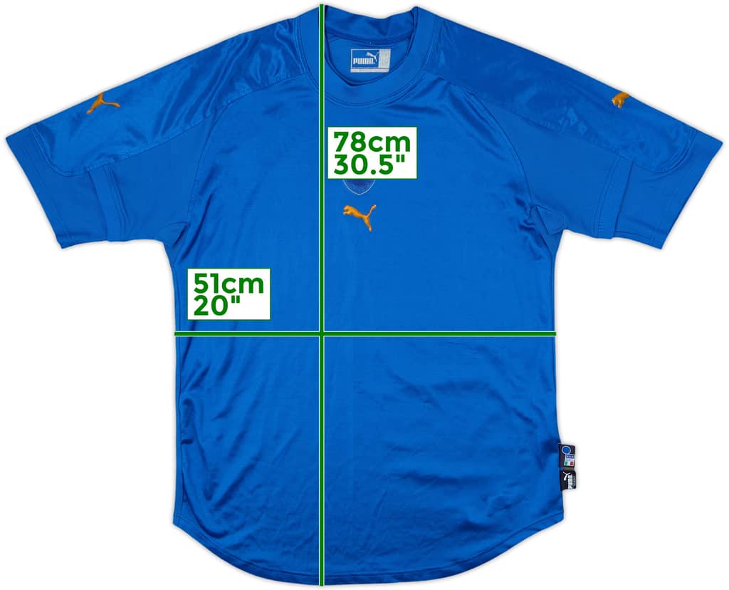 Camiseta de local de Italia 2004-06 - 3/10 - (L)