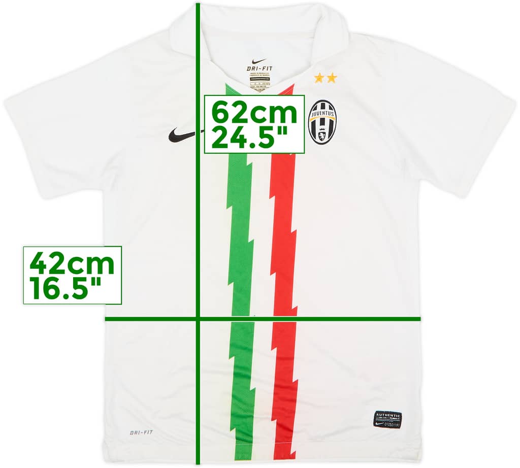 Camiseta de visitante de la Juventus 2010-12 - 4/10 - (Niños L)