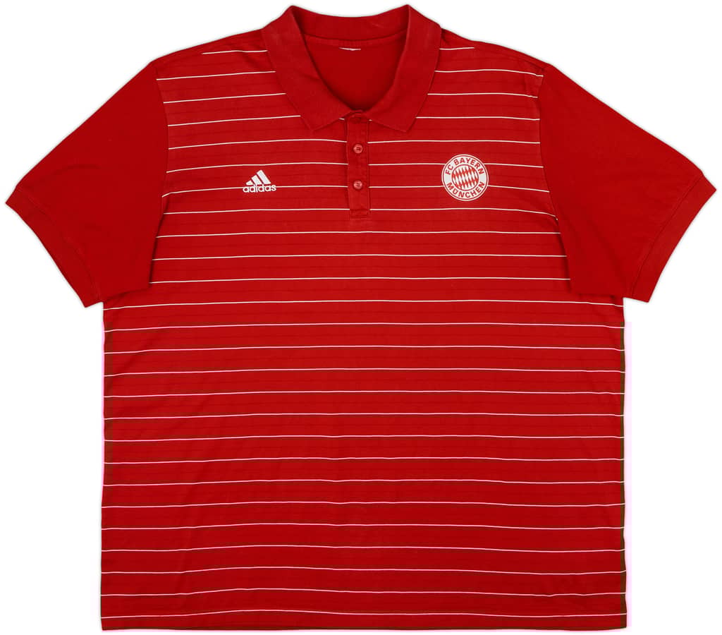 2013-14 Bayern Munich adidas Polo Shirt - 8/10 - (3XL)