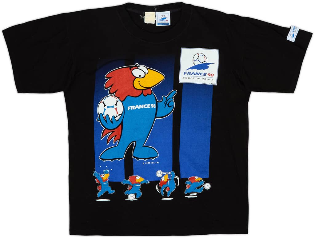 1998 France 98 'Coupe du Monde' Graphic Tee - 9/10 - (M)