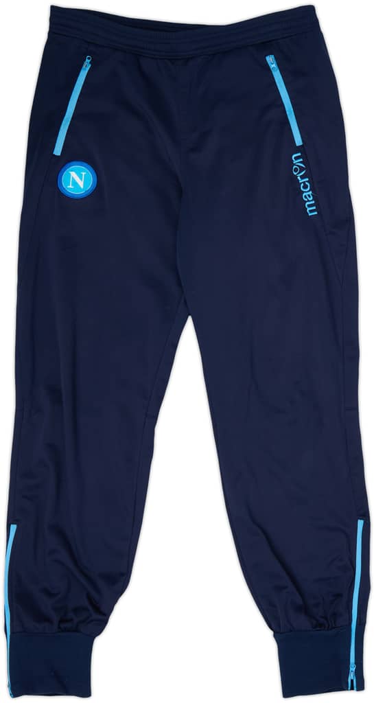2012-13 Napoli Macron Track Pants/Bottoms - 8/10 - (L)