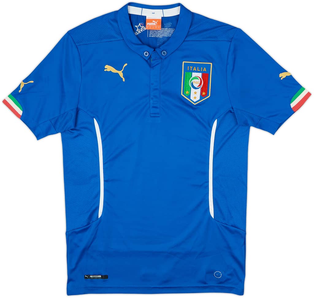 2014-15 Italy Home Shirt - 8/10 - (S)