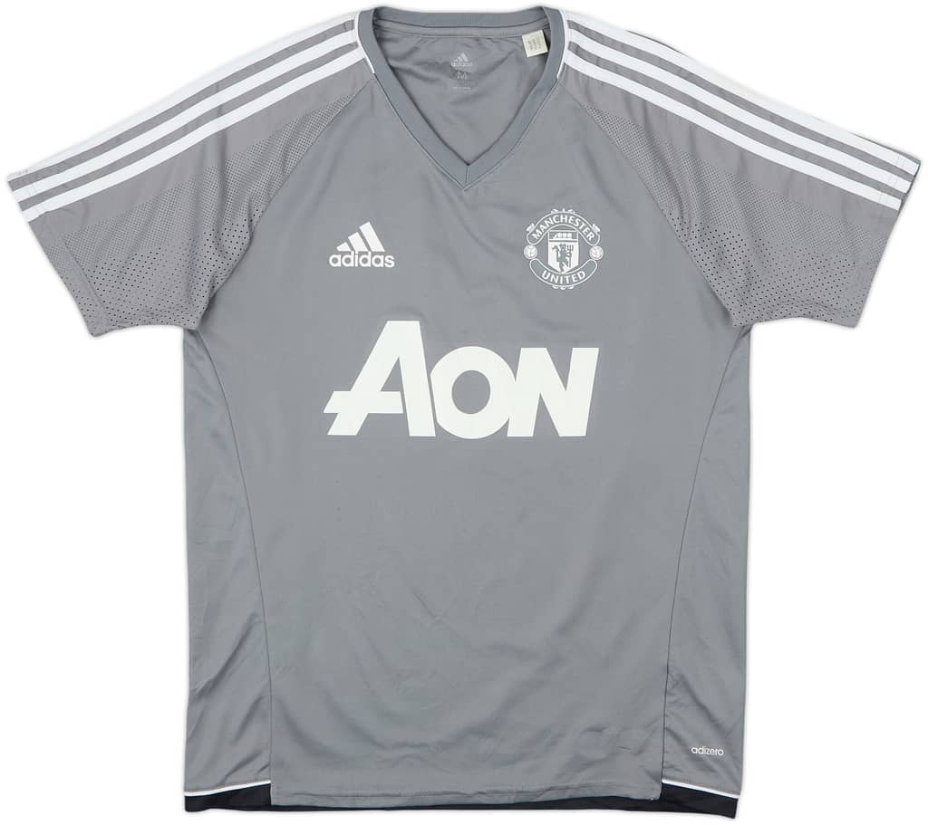 2017-18 Manchester United adizero Training Shirt - 6/10 - (M)