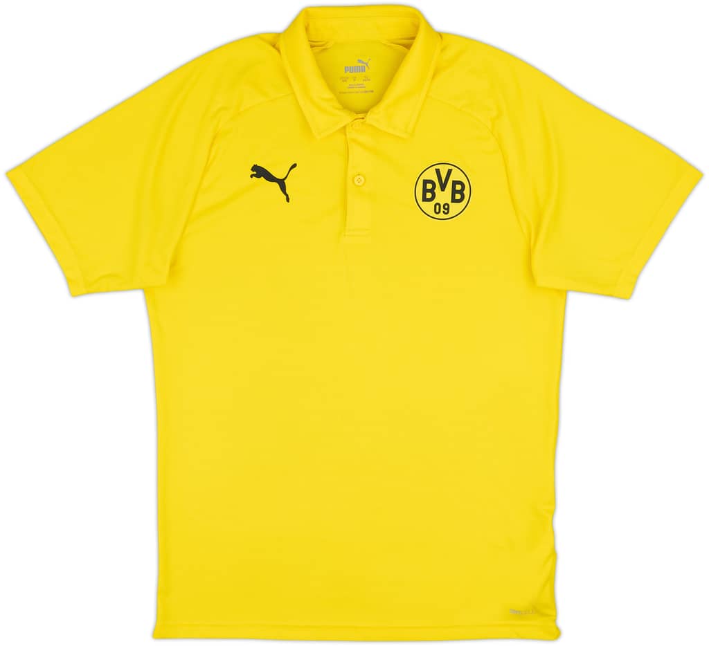 2018-19 Borussia Dortmund Puma Polo Shirt - 6/10 - (S)