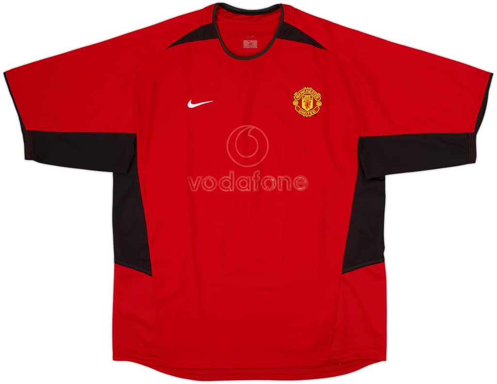 2002-04 Manchester United Home Shirt - 4/10 - (L)
