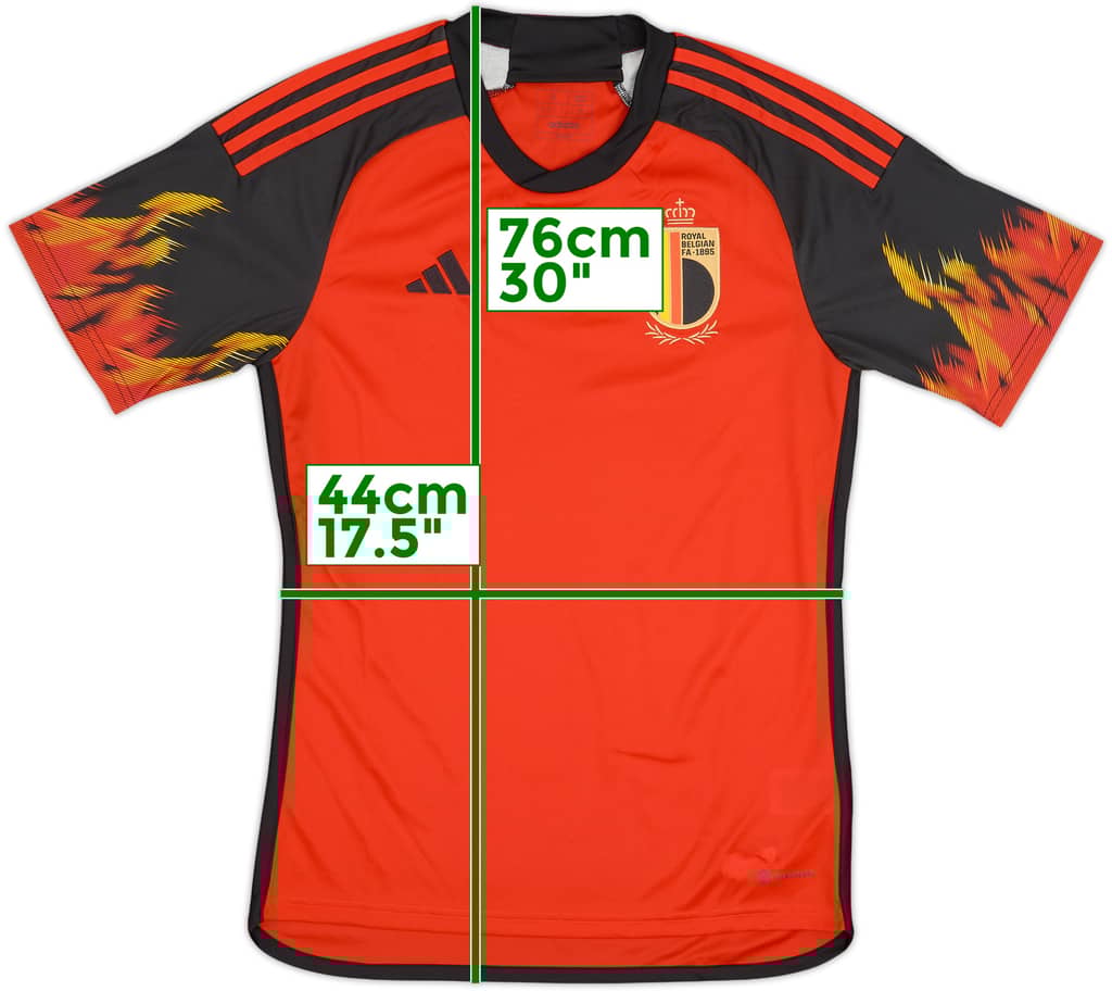 2022-23 Belgium Home Shirt - 9/10 - (S)