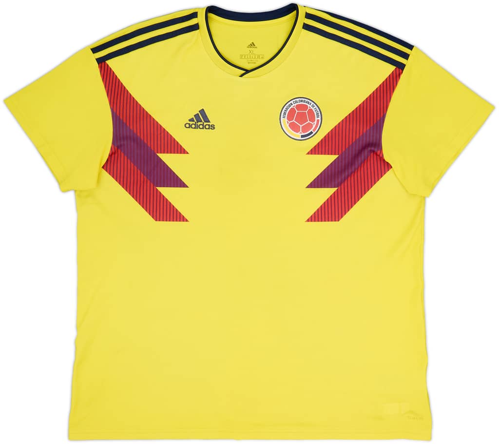 2018-19 Colombia Home Shirt - 7/10 - (XL)