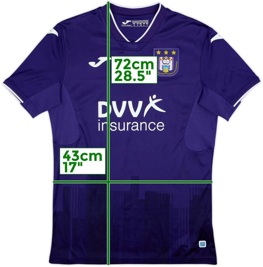 Camiseta de local del Anderlecht 2020-21 - 8/10 - (S)