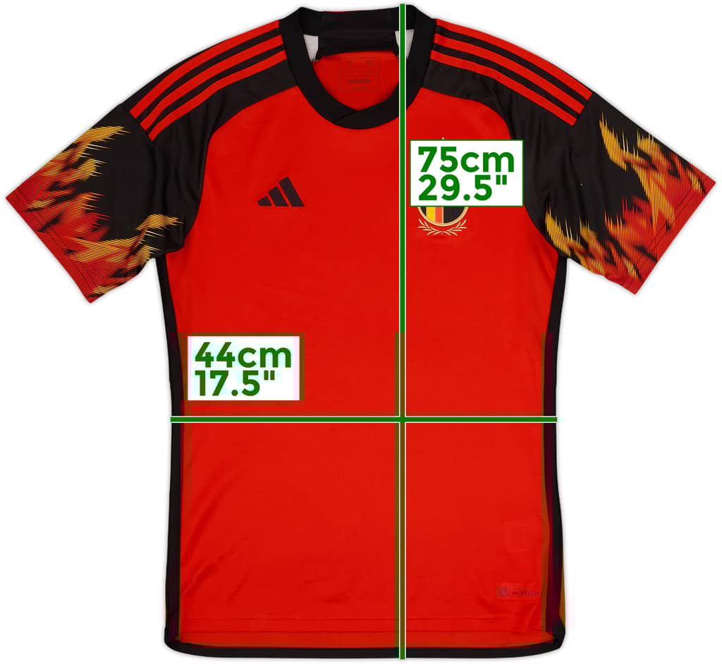 2022-23 Belgium Home Shirt - 9/10 - (S)