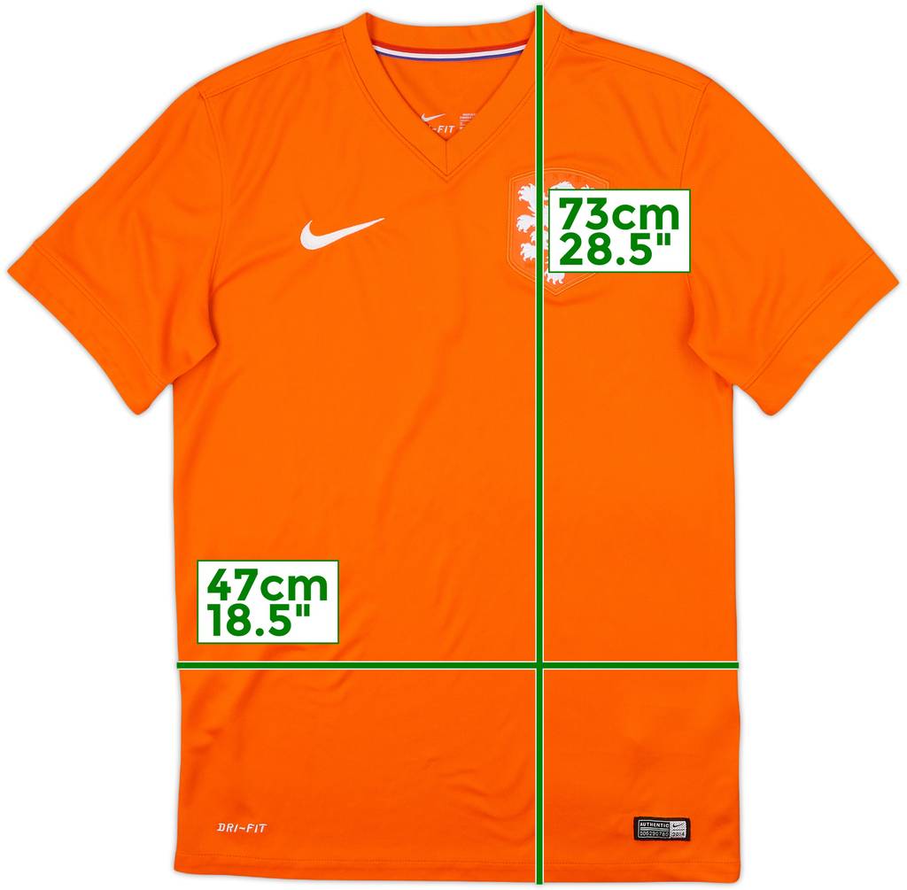 2014-15 Netherlands Home Shirt - 8/10 - (S)