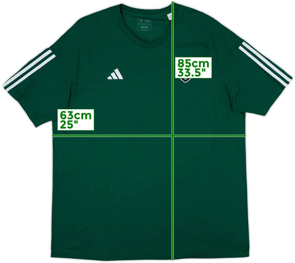 Playera de Algodón adidas del Leeds United 2023-24 - 8/10 - (XXL)