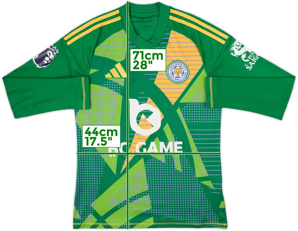 2024-25 Leicester GK Shirt - 7/10 - (S)