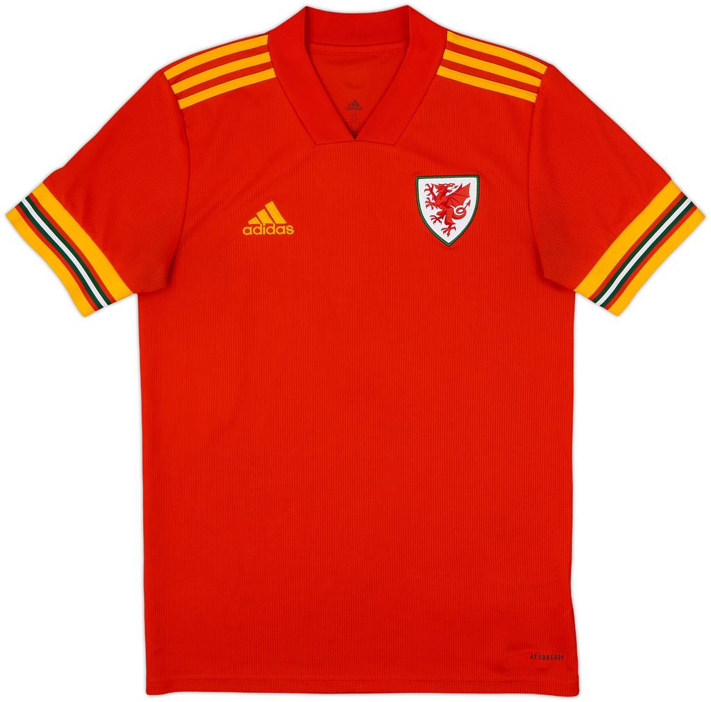 2020-21 Wales Home Shirt - 10/10 - (S)
