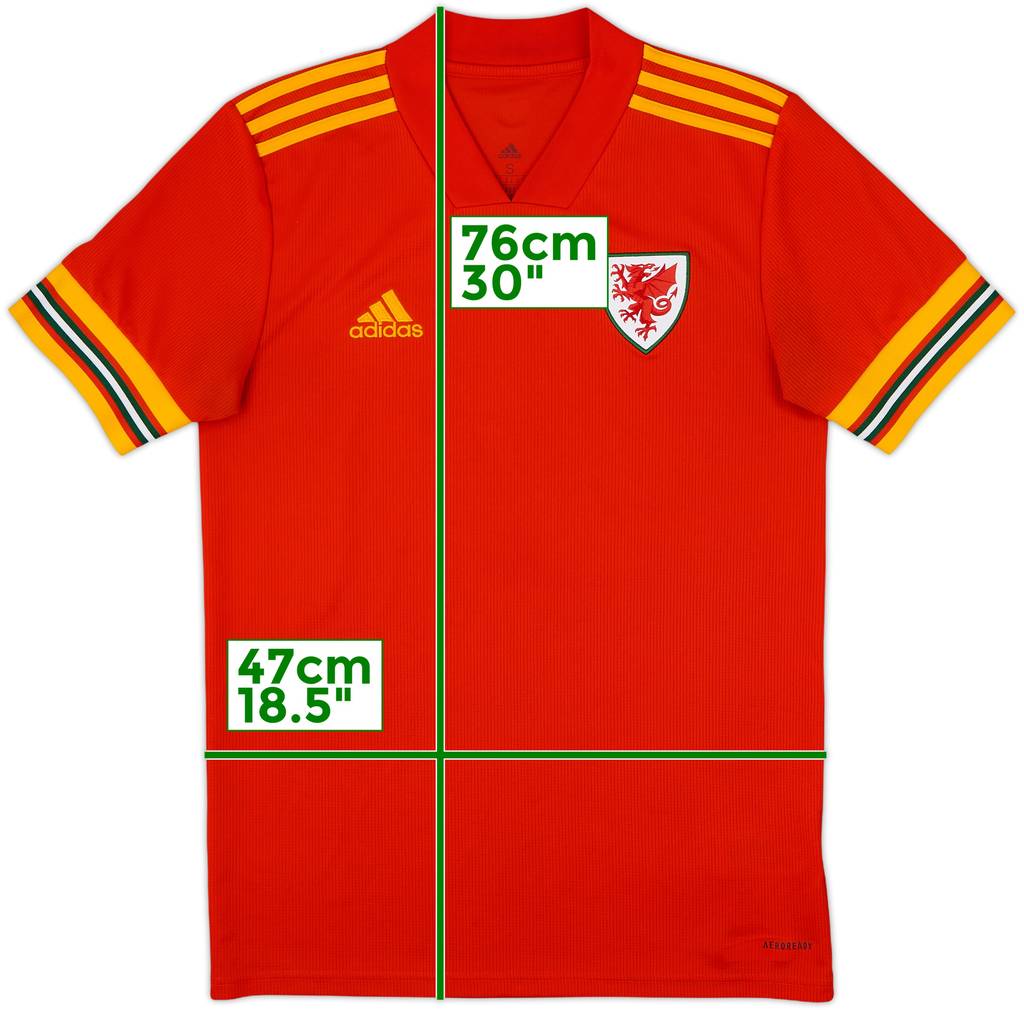 2020-21 Wales Home Shirt - 10/10 - (S)