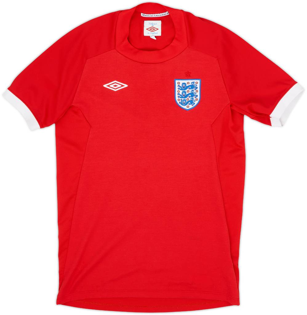 2010-11 England Away Shirt - 8/10 - (L.Boys)