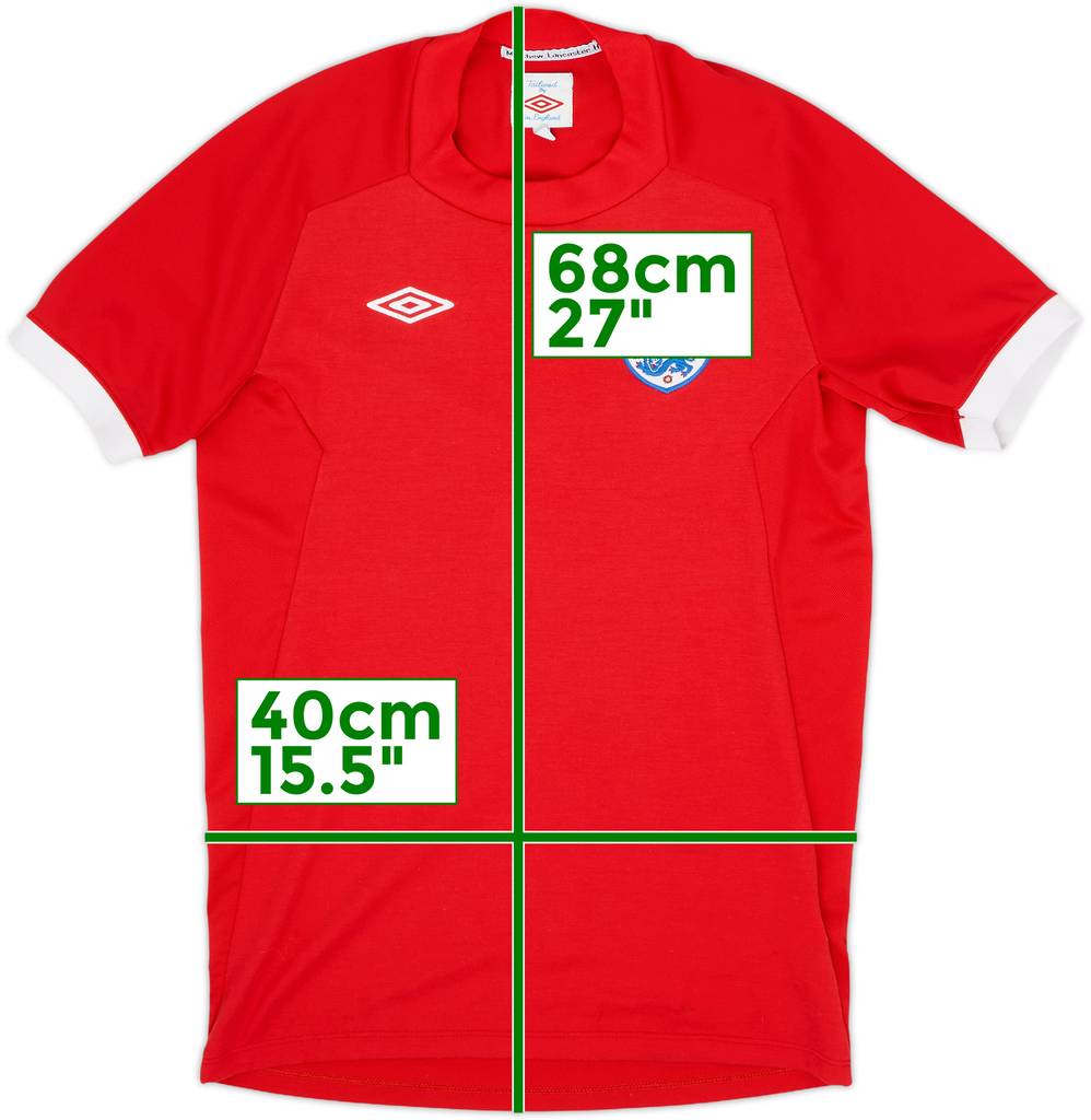 2010-11 England Away Shirt - 8/10 - (L.Boys)