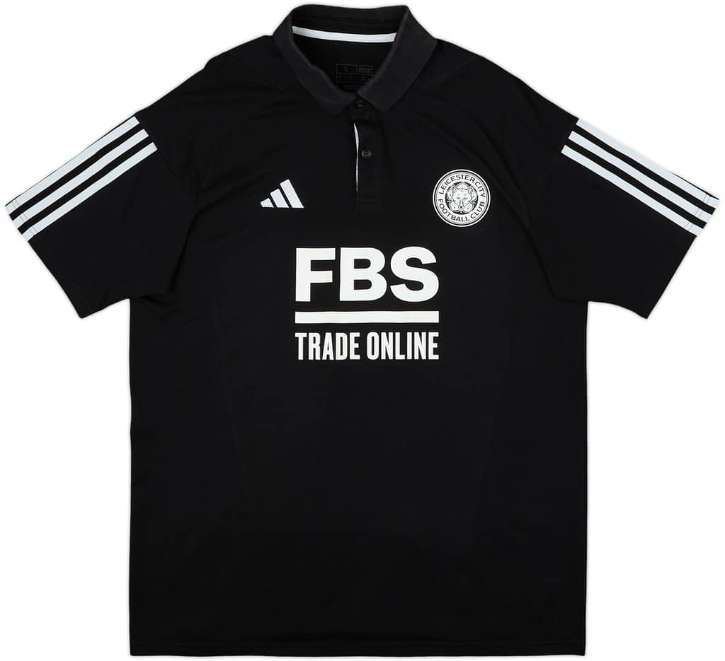 2023-24 Leicester adidas Polo Shirt - 5/10 - (L)