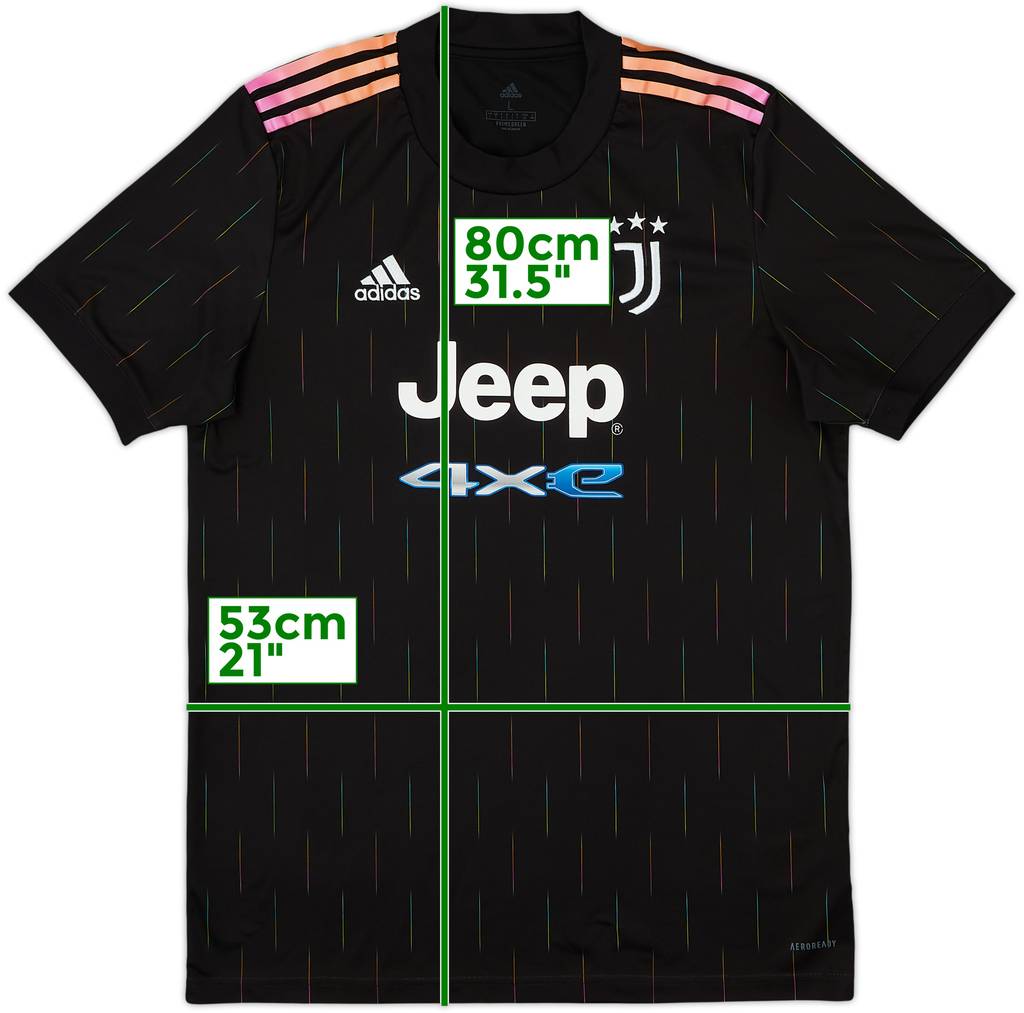 2021-22 Juventus Away Shirt - 6/10 - (L)
