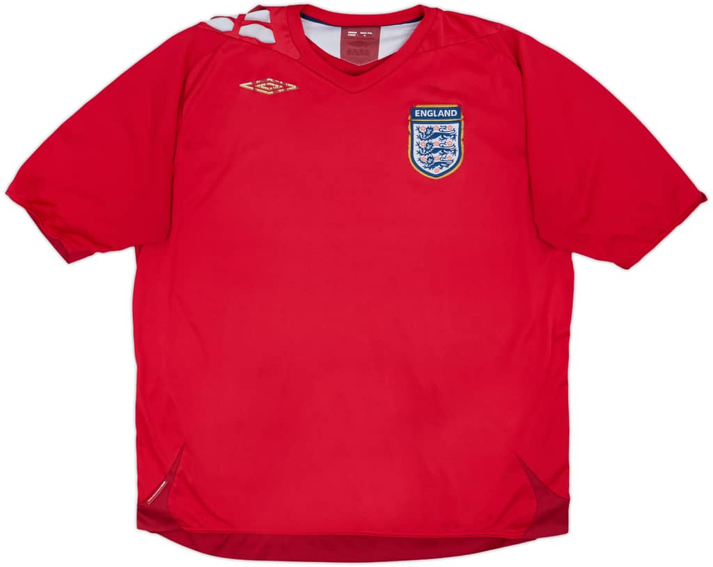 2006-08 England Away Shirt - 4/10 - (XXL)