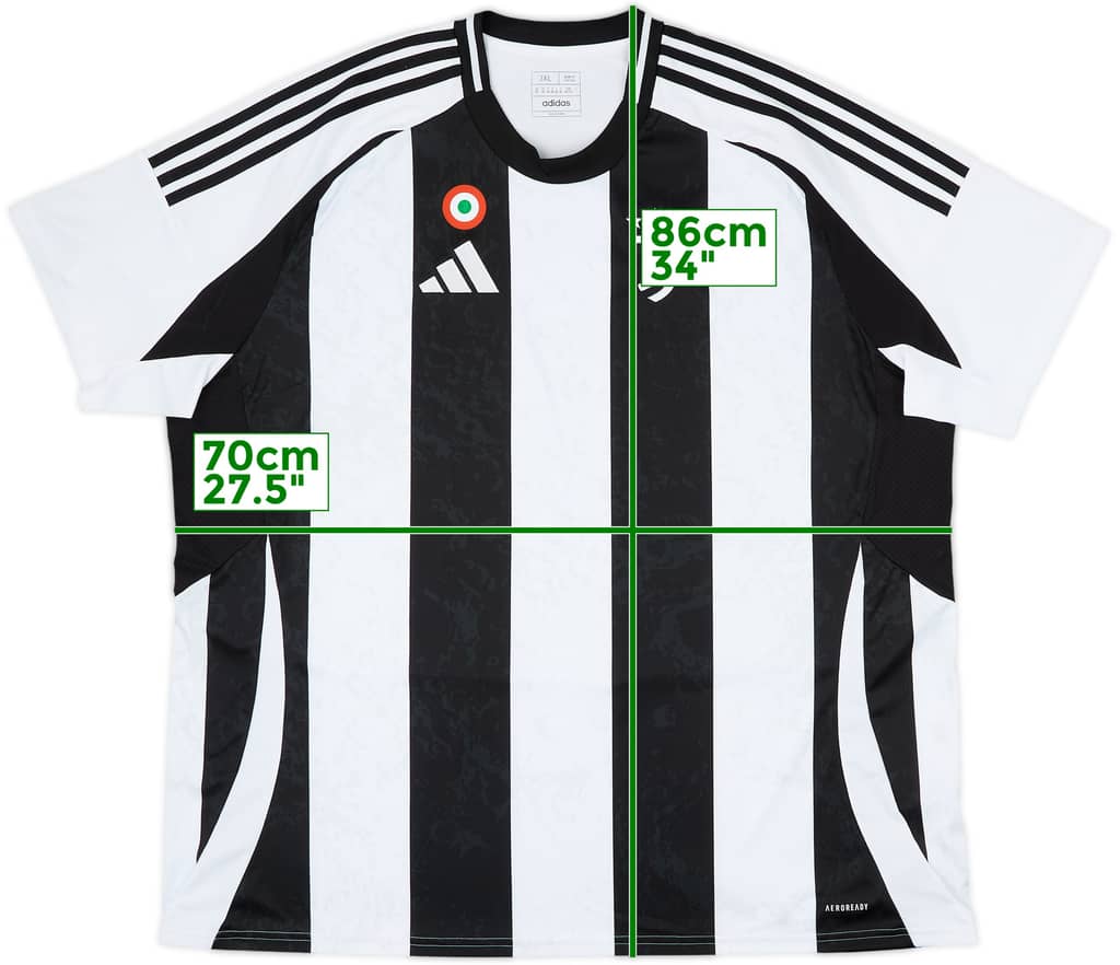 2024-25 Juventus Home Shirt - 10/10 - (3XL)
