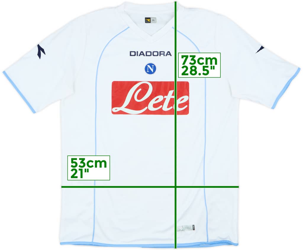 2006-07 Napoli Away Shirt - 7/10 - (XL)