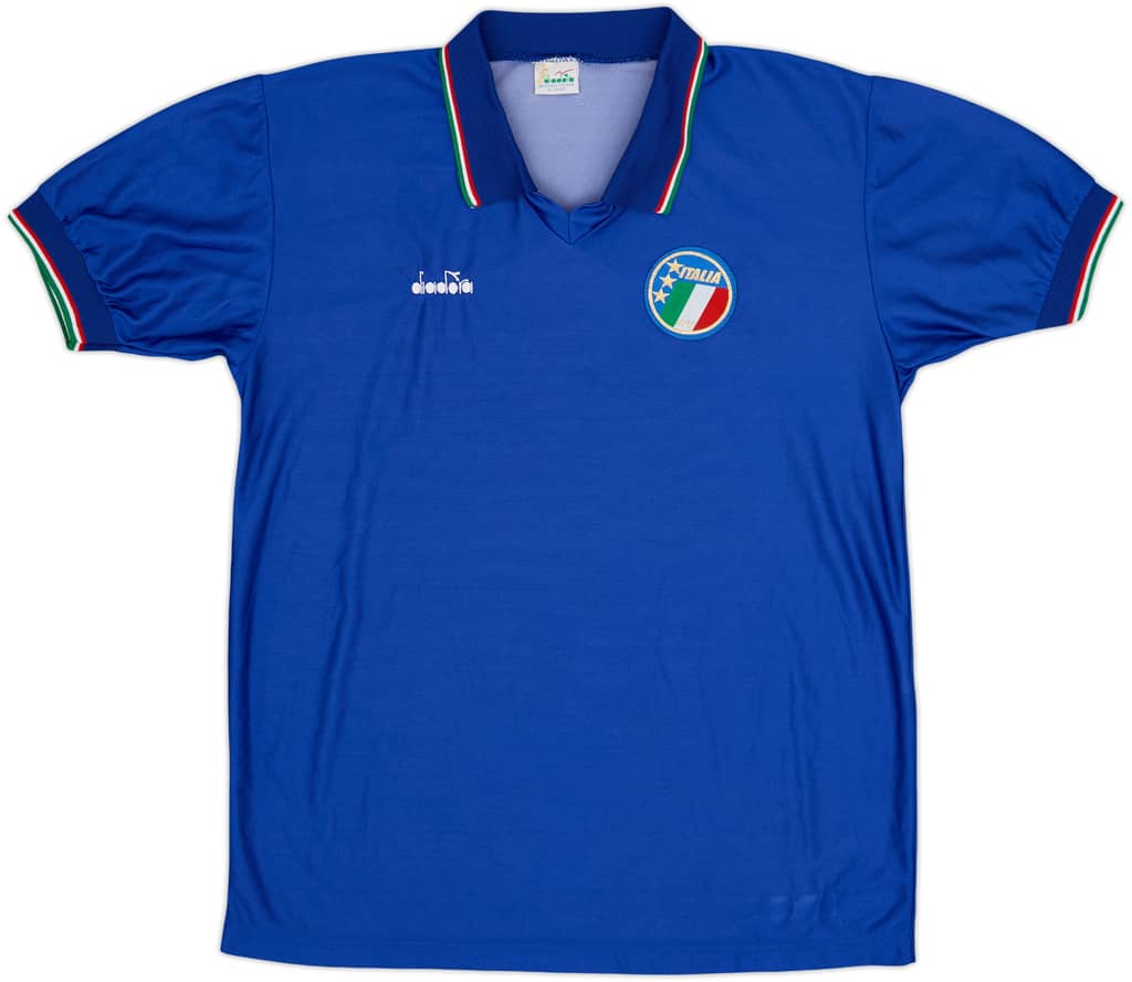 1986-91 Italy Home Shirt - 10/10 - (L)