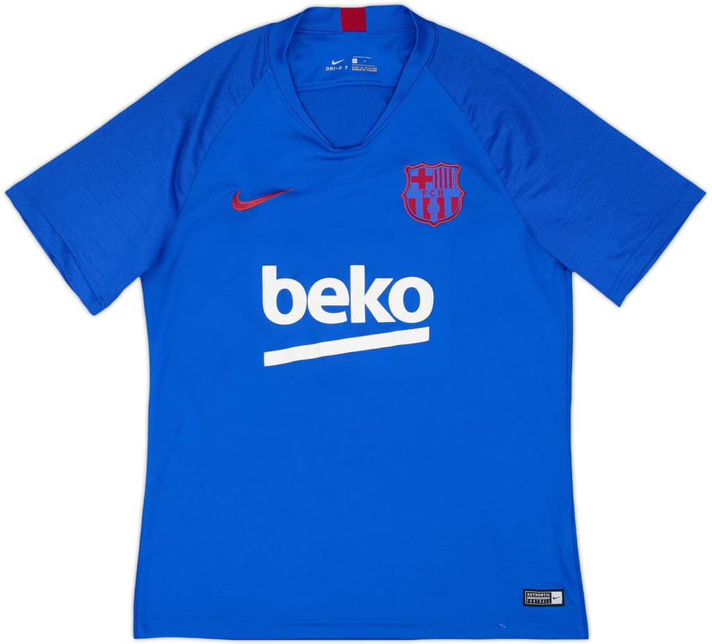 2019-20 Barcelona Nike Training Shirt - 8/10 - (L)