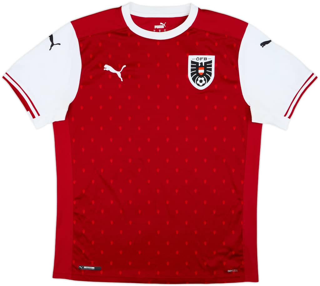 2020-22 Austria Home Shirt - 8/10 - (L)