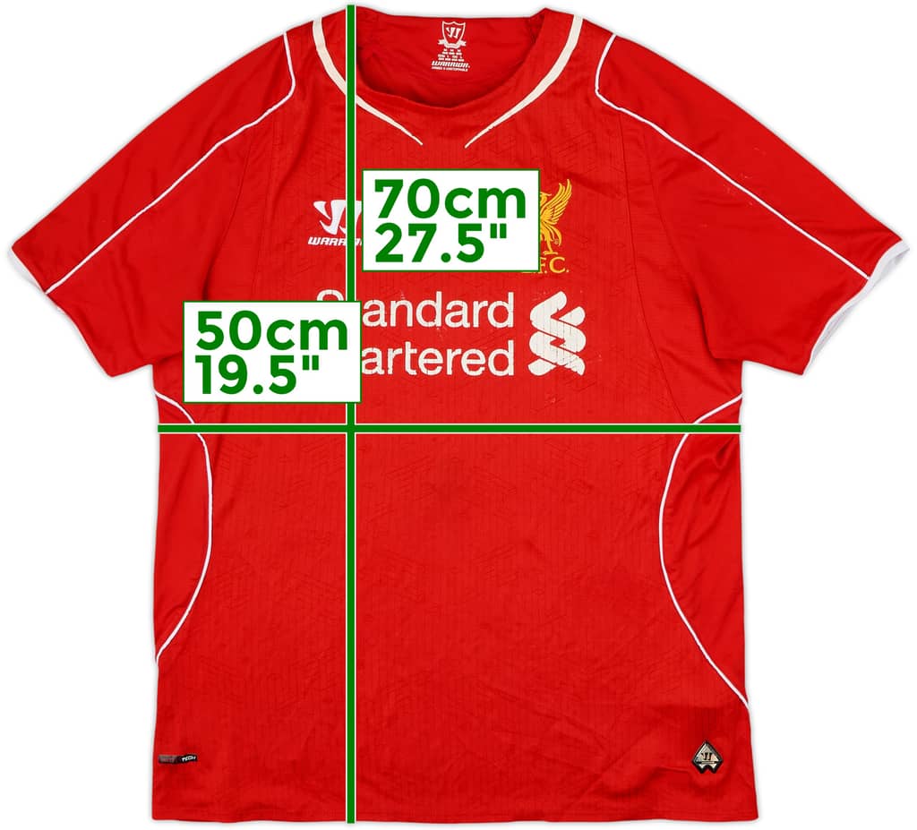 2014-15 Liverpool Home Shirt - 5/10 - (M)