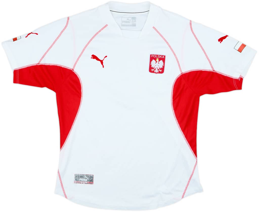 2002-04 Poland Home Shirt - 8/10 - (M)