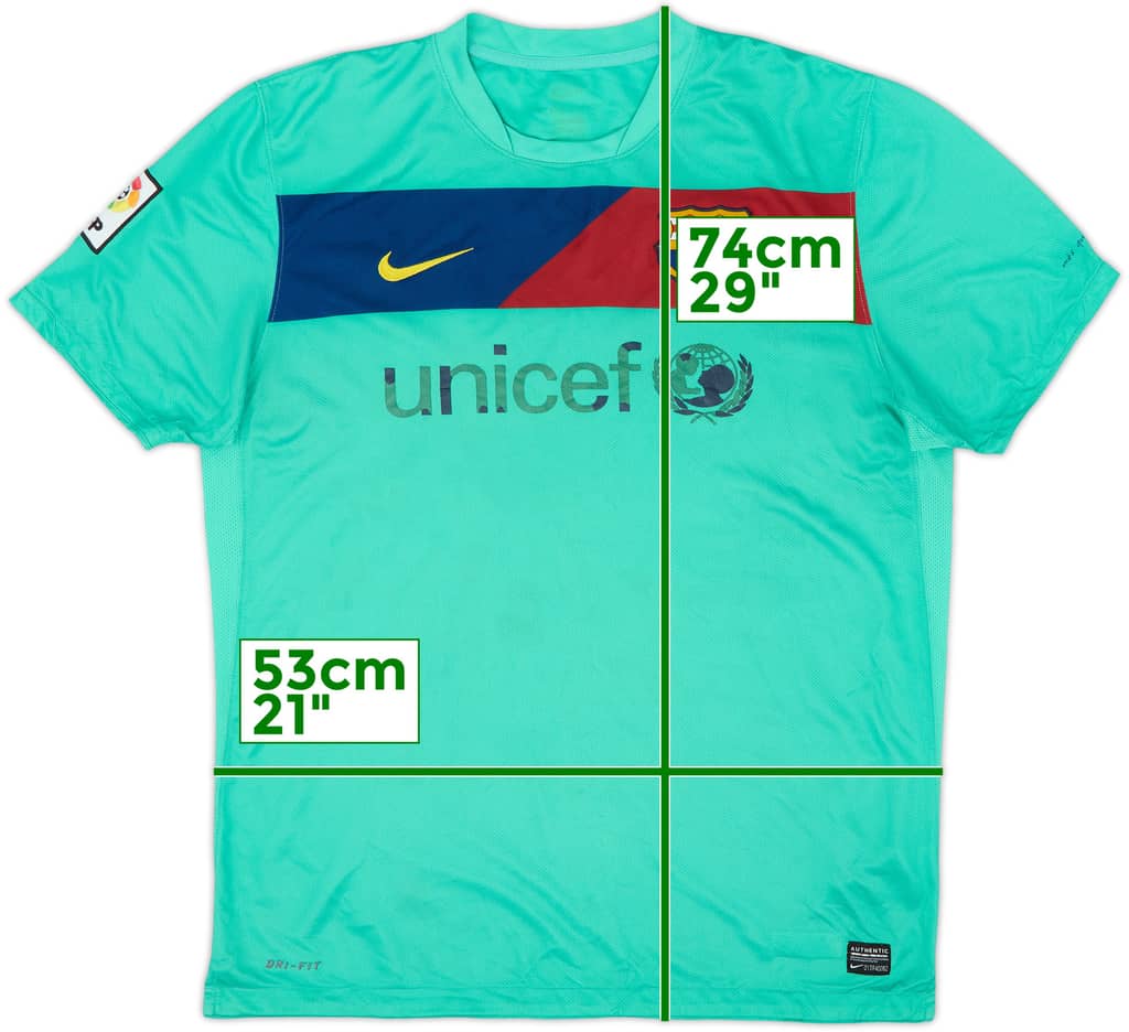 2010-11 Barcelona Away Shirt - 4/10 - (L)