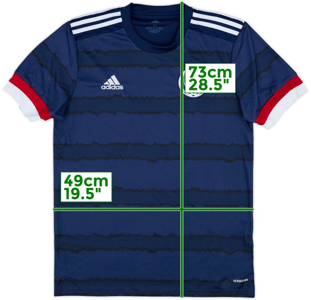 2020-22 Scotland Home Shirt - 9/10 - (M)