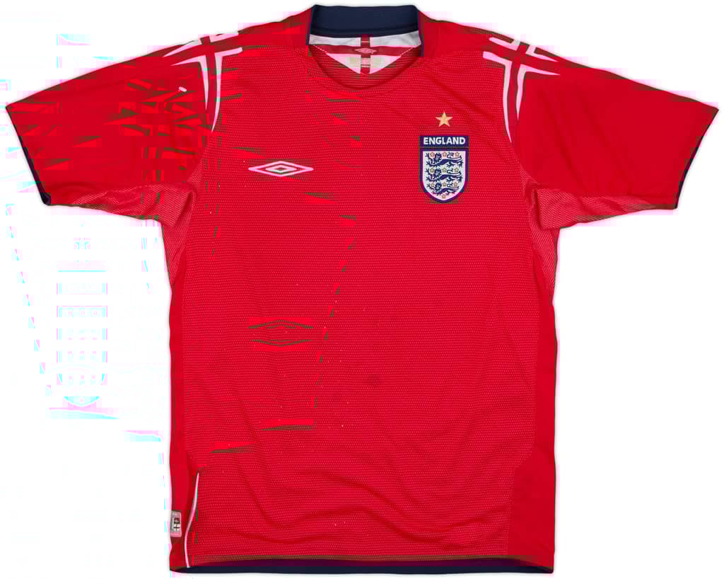 2004-06 England Away Shirt - 5/10 - (S)